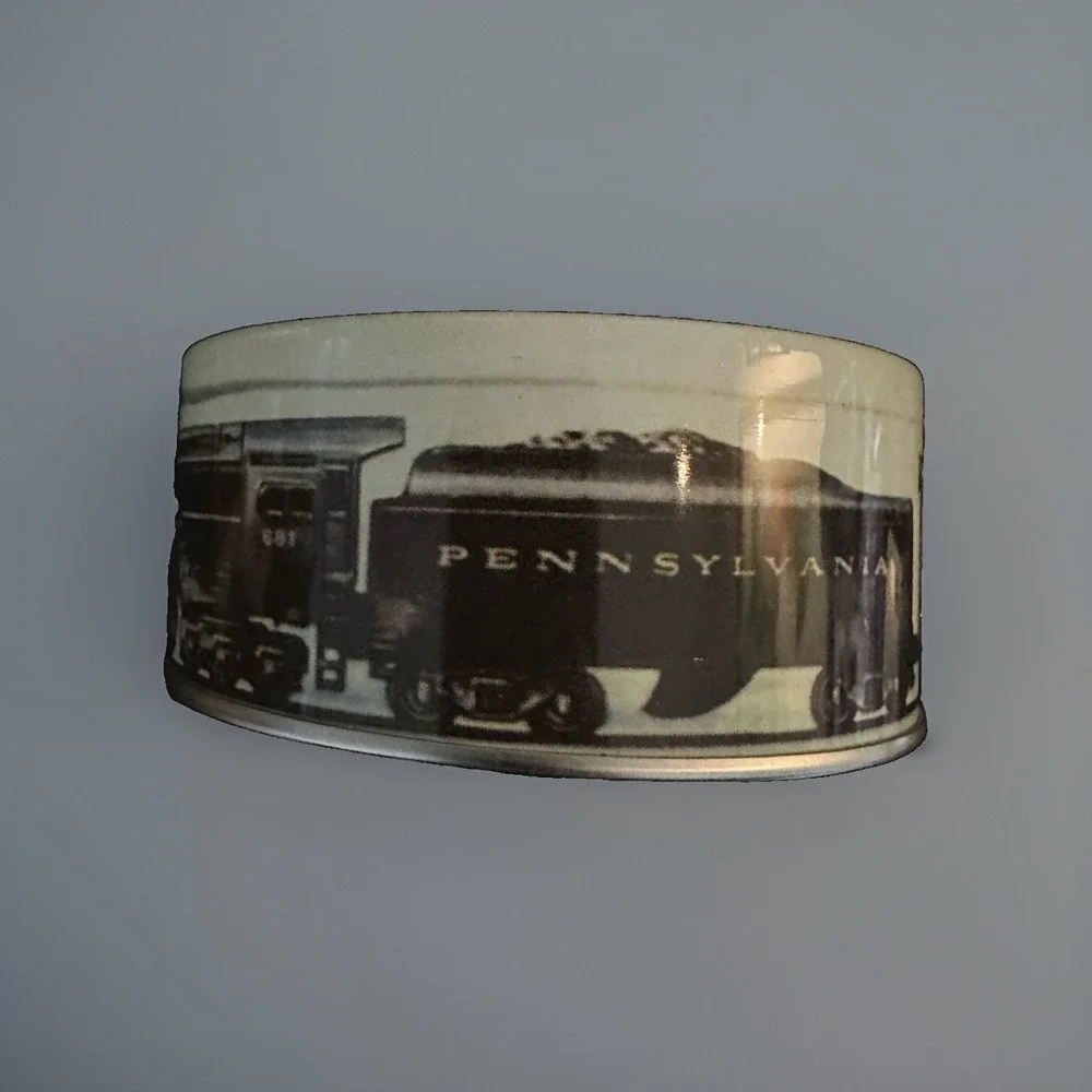 Lionel Train Watch Animated Sec & Sound Brown Leather Band Gold Case COA & Tin